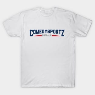 ComedySportz Buffalo - City Text T-Shirt